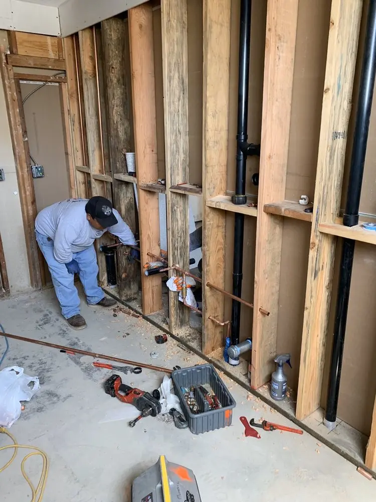 Commercial rough-in plumbing for Trenchless Sewer Repair in Upper Dutchtown